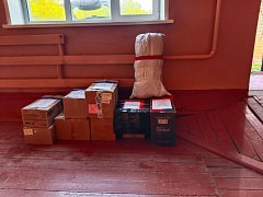 Жители Красавского округа вновь отправили гуманитарную помощь