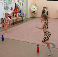 Дошкольники не теряют время даром, укрепляют свое здоровье