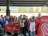 “Огонь памяти” прибыл на саратовскую землю