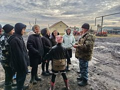 Полтавские школьники встретились с тружениками сельского хозяйства