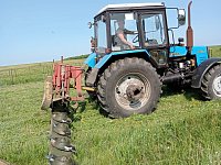 В Еловатке проводят сезонные работы по благоустройству