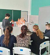 Школьники из Красавки закрепили свои знания по основам безопасности