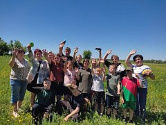 Залесянские школьники сходили в поход