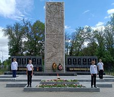 Минутой молчания самойловцы почтили память погибших в годы Великой Отечественной войны
